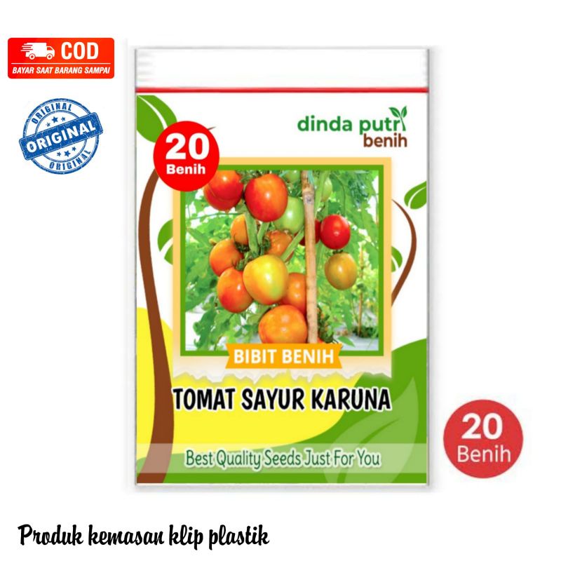 Benih Tomat Sayuran Karuna Unggul/20 biji/Benih Sayuran Unggul