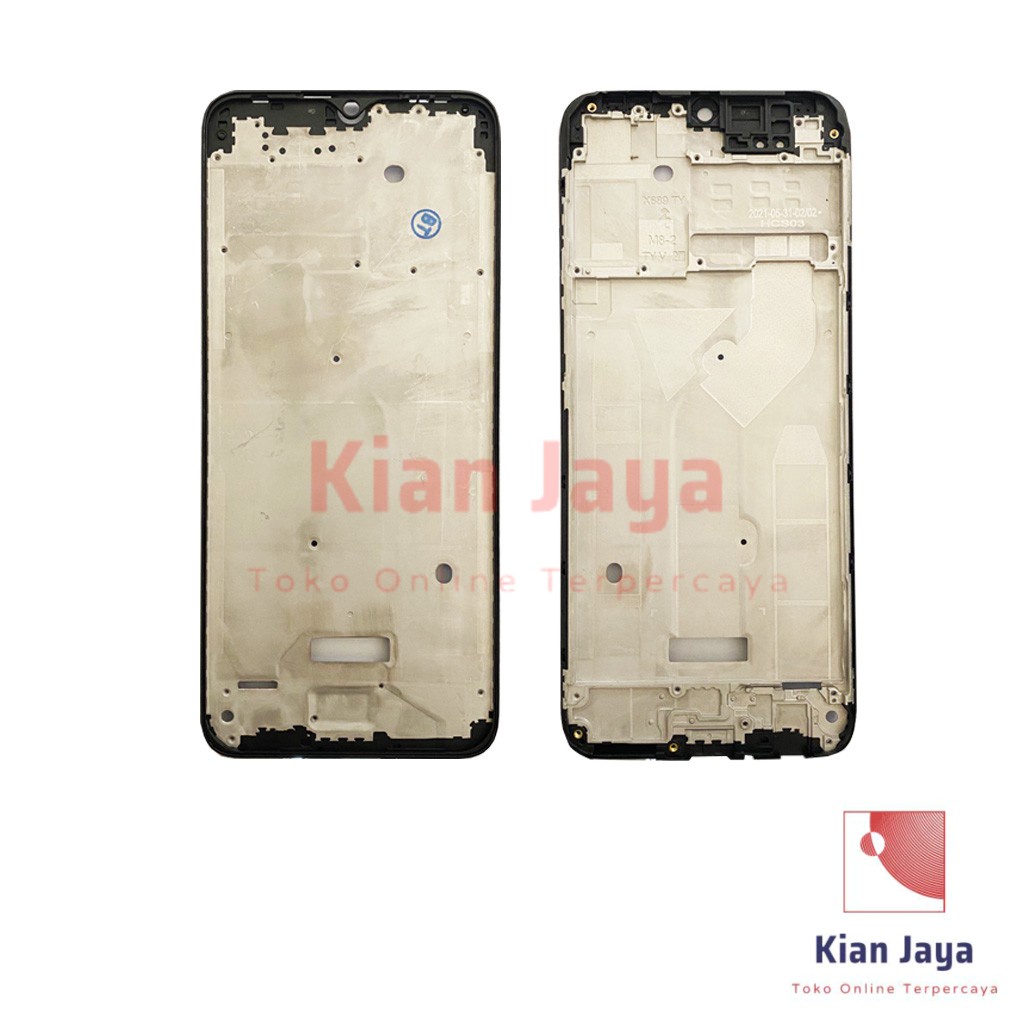 Middle Frame LCD Handphone Infinix Hot 10s X689 Tulang Tatakan Bezel Bazel Hp