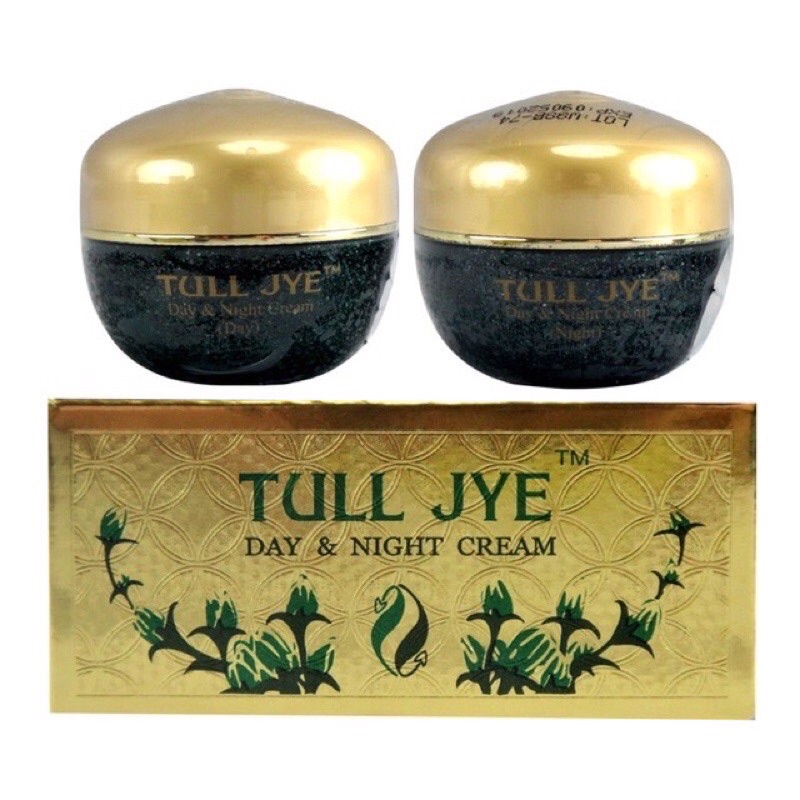 TULL JYE @10gr x 2 - Cream A&amp;B / Day &amp; Night Hijau - Promo Termurah