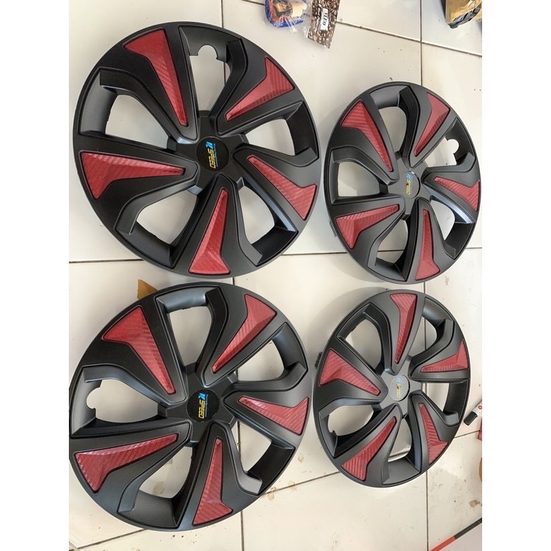 WILDOP R14 UNTUK L300 DLL WARNA MERAH HITAM SAMA SILVER HITAM