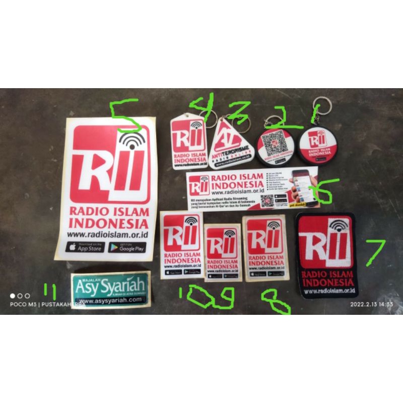 

stiker rii