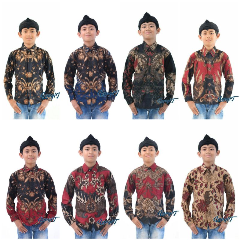 KEMEJA BATIK ANAK PRIA