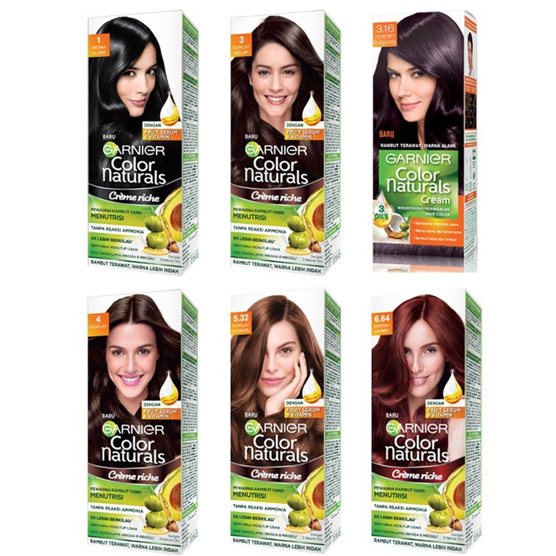 [BOX BESAR] Garnier Color Naturals / Ultra Color Pewarna Rambut