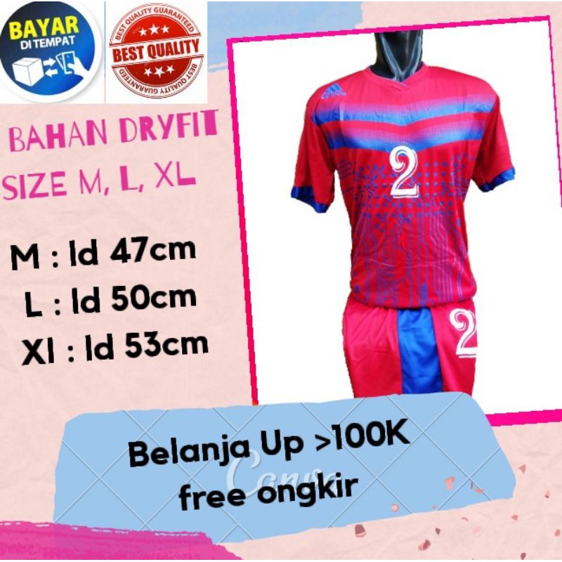 Baju Jersey bola/futsal/volly adid*s