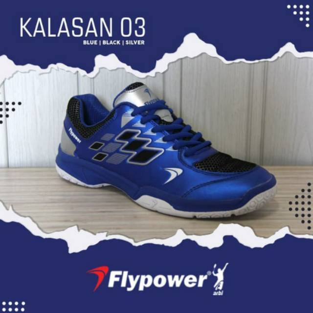 Kalasan 03/kalasan 3/flypower/sepatu/badminton/bulutangkis/original