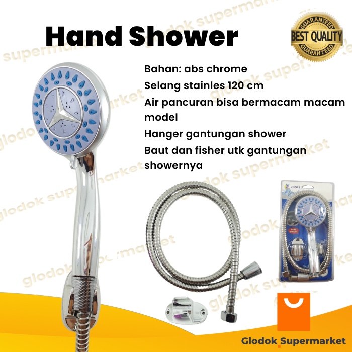 Gagang Pancuran Mandi Air Toilet Hand Shower WC