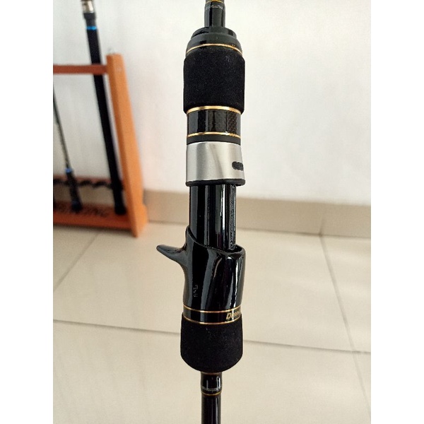 Joran Duraking Kenpachi pe4 & Reel OH Waterkiller 1501 left hand (BARU)