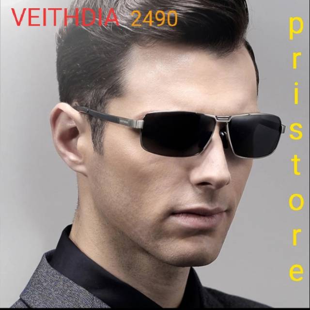 Kacamata Veithdia polarized 2490 pria wanita