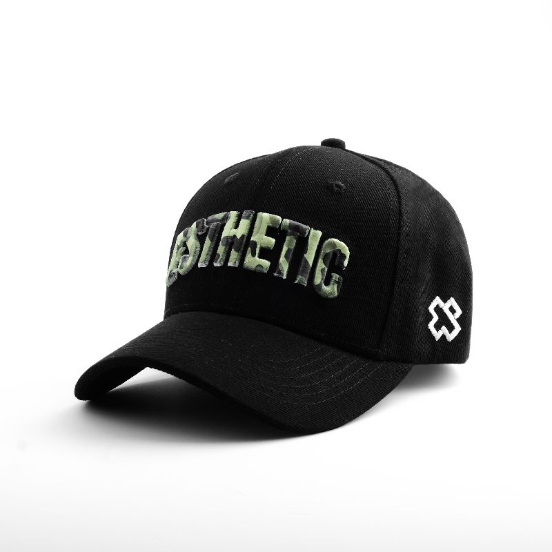 Esthetic Caps - Topi Baseball Hat Camo Black