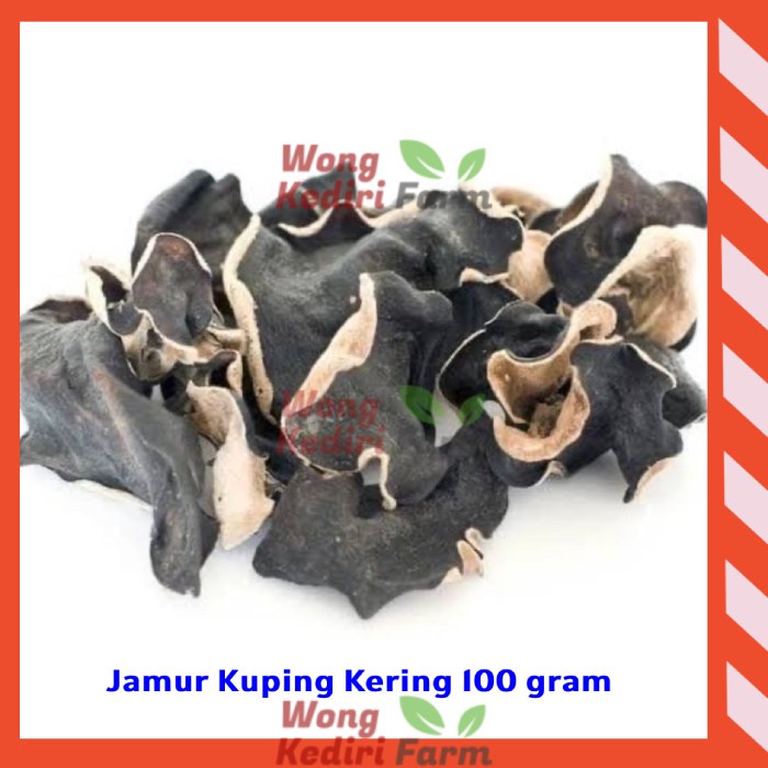 

Jamur Kuping Kering - Jamur Hitam 100 gram