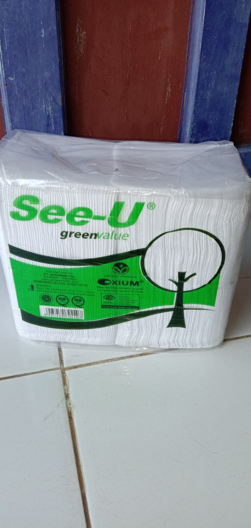 Tissue See-u /tisu See U/tissu Seeu Termurah/tisu Wajah