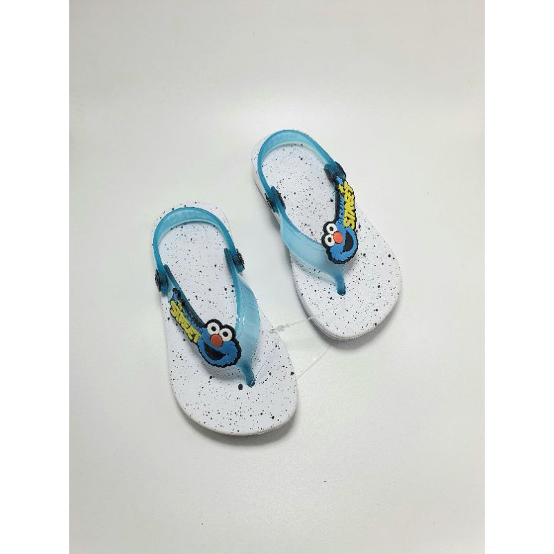 SANDAL JEPIT ANAK PEREMPUAN DULUX 330E ELMO TALI BELAKANG KARET