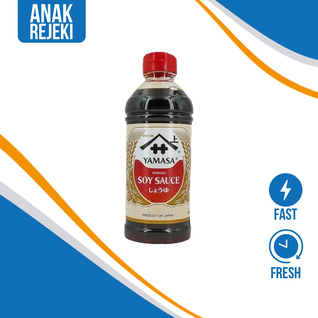 

Yamasa Kecap Soy Sauce Premium 500ml- Shoyu Brewed Jepang Asin Kedelai