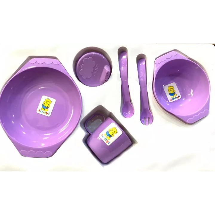 Feeding Set Perlangkapan Makan Bayi Joeyi Murah Berkualitas Ukuran Besar Cocok Untuk Kado