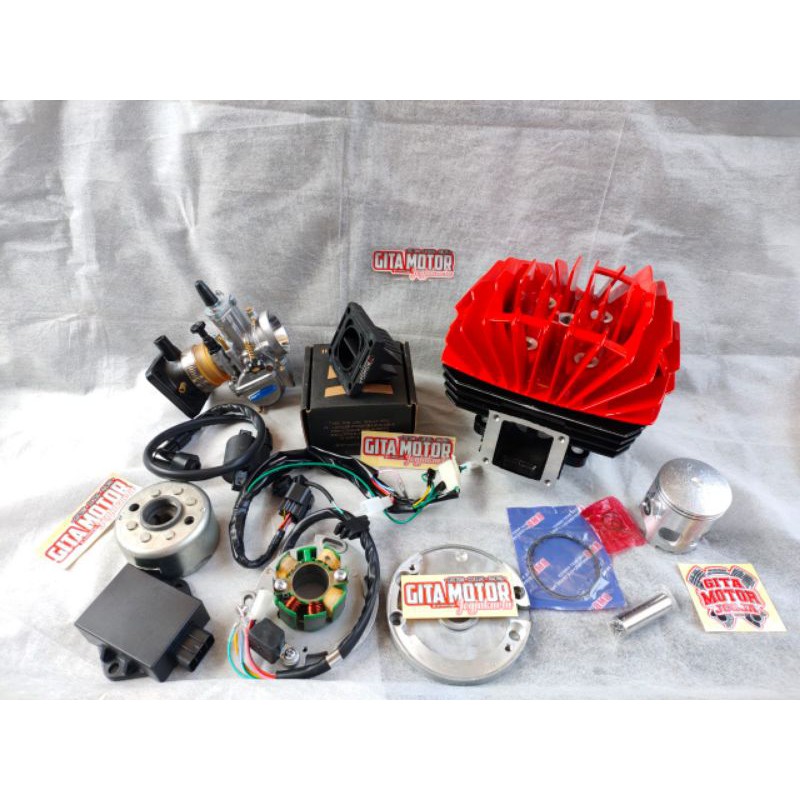 paket blok porting rx king yp1membran v force kop yz set pengapian yz pnp rx king plus karburator