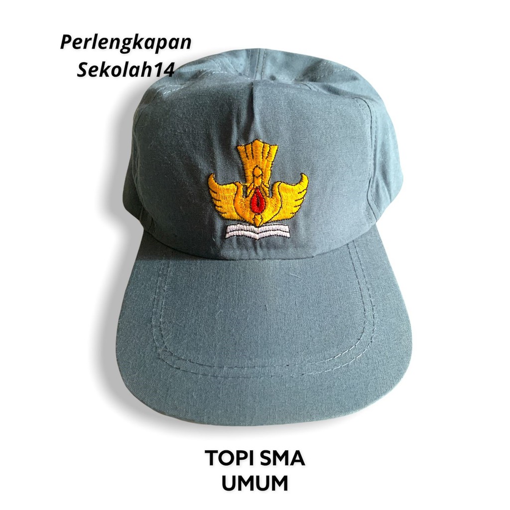 TOPI SEKOLAH SMA Bordir