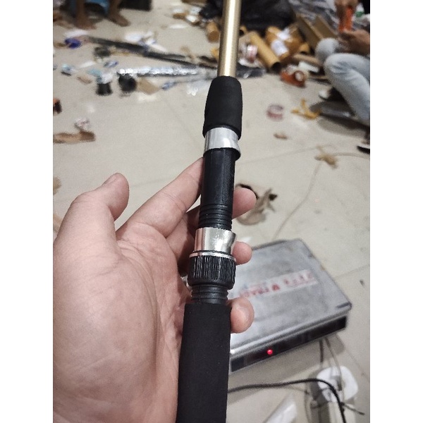 joran telescopic murah custom ghost 180 cm joran antena murah