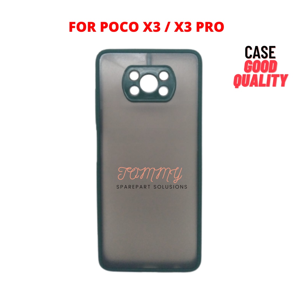 CASE / SARUNG HP XIAOMI POCO X3 / X3 PRO BAHAN SLIM KUALITAS TERBAIK