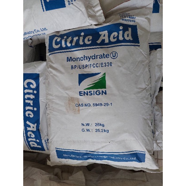 

ACID CITRIC 25 KG