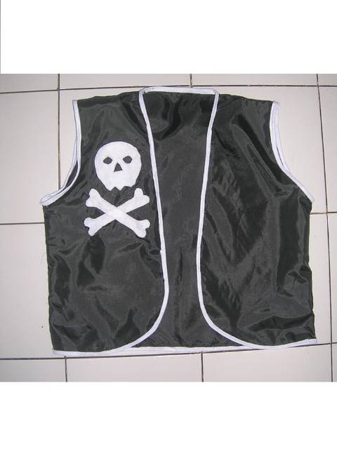 rompi bajak laut dewasa halloween costume pirate vest