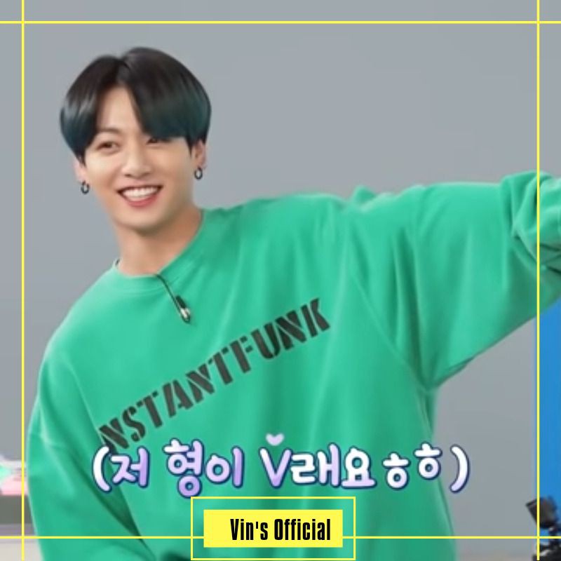 BTS INSTANTFUNK SWEATER JK RUN BTS