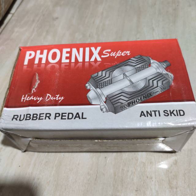 Pedal sepeda PHOENIX Super Rubber Anti Skid Untuk Jengki Mini onthel Ukuran 26 27 28
