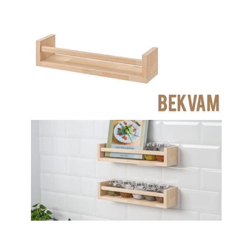 IKEA BEKVAM Rak Bumbu