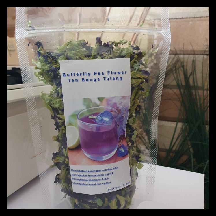 

TERMURAH TEH BUNGA TELANG 25 GR / BUNGA TELANG KERING !