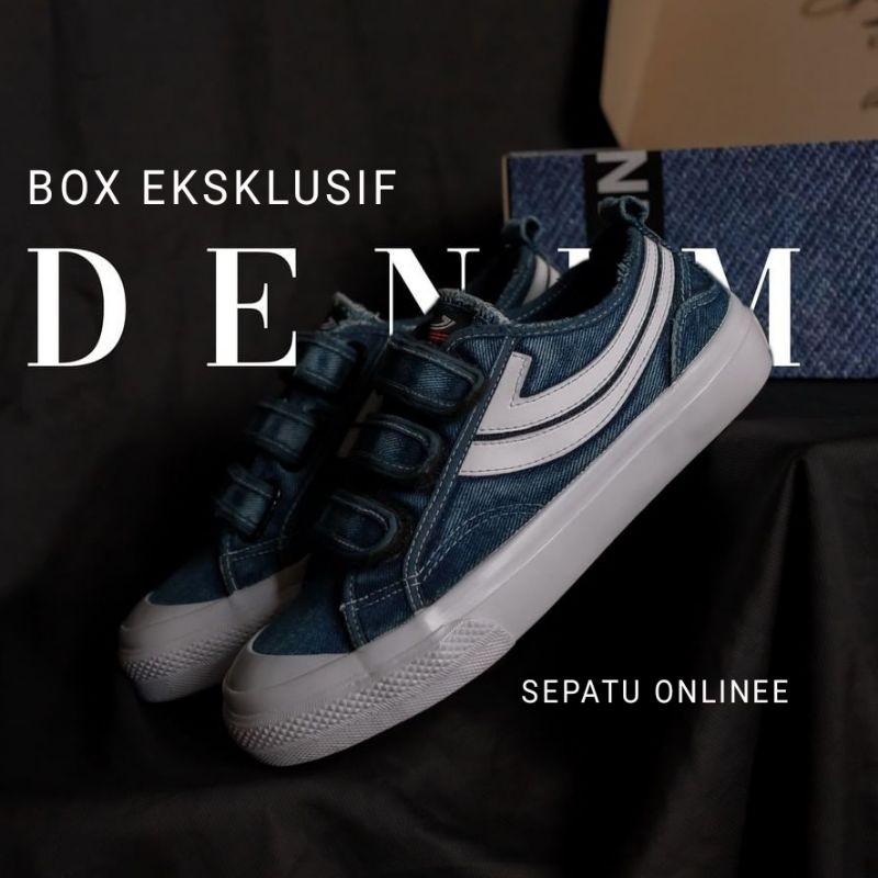 Sepatu Johnson Galaxy X Denim Original