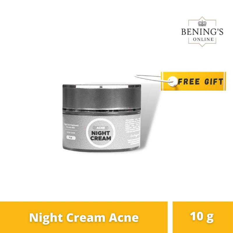BENINGS SKINCARE BY DR.OKY PRATAMA PAKET BRIGHTENING (BENINGS CLINIC) BENING PAKET PENCERAH DAN GLOWING-ACNE NIGHT KLINIK