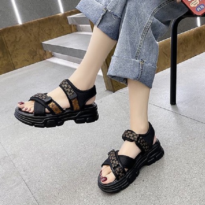 Sandal Sol Tebal 0102340 Sandal Tali Wanita Import GX