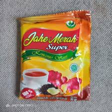 Jahe Merah Super Kencono sari Asli  Original Netto 30 gr penghangat tubuh lancarkan darah