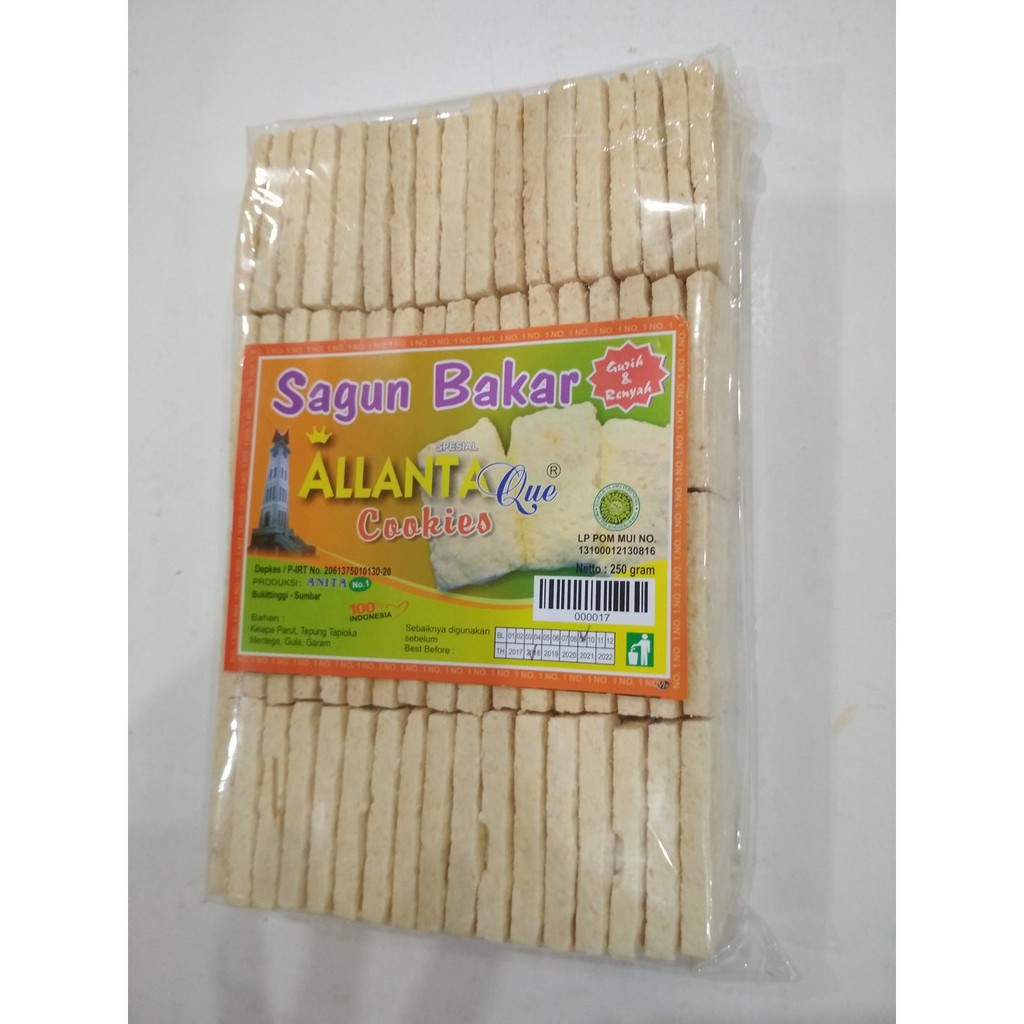 

Sagon Sagun Bakar Allanta 400 gram - Asli Padang