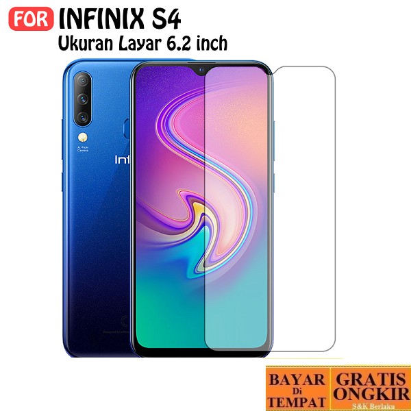 Tempered Glass Infinix S4 Premium Quality Anti Gores Kaca