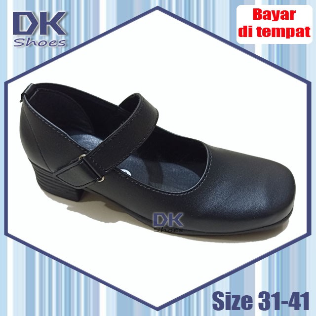 Viola Paskibra 31-41 / Sepatu Paskibra Upacara Anak Dewasa Perempuan / Sepatu Hak Pantopel Wanita