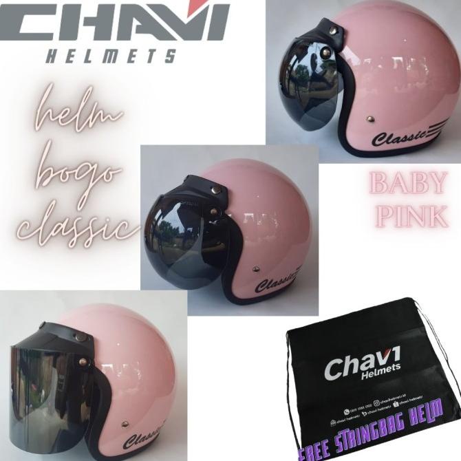 HELM BOGO CLASSIC/ BABY PINK