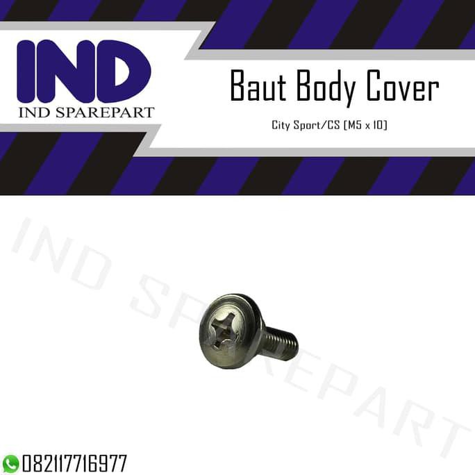 Baut Body Cover City Sport/Cs1 M5X10 Dijamin Ori