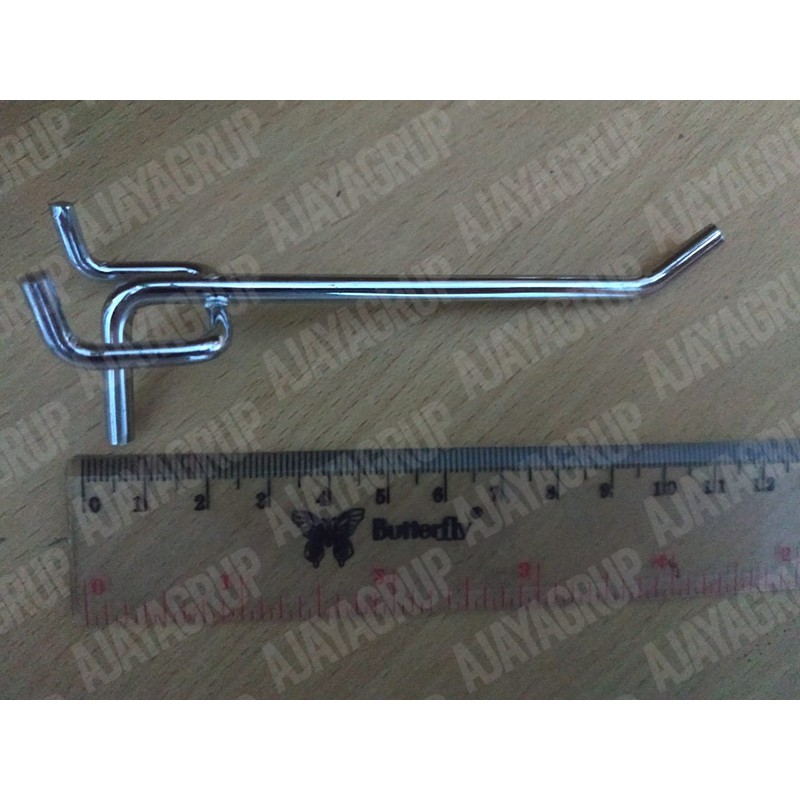 Gantungan pegboard stainless 5cm 10cm 15cm 20cm khusus ACPerfora