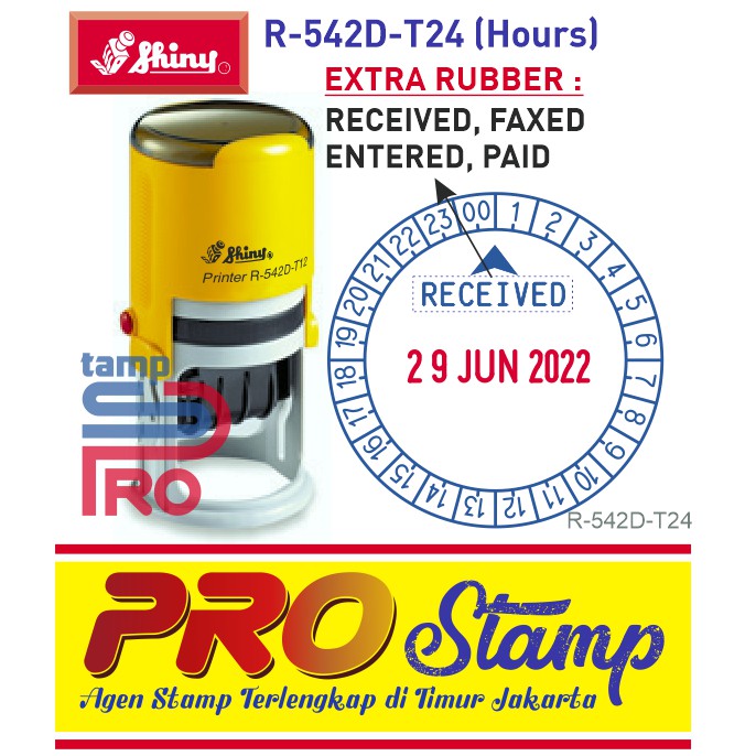

Stempel Shiny R-542D-T24