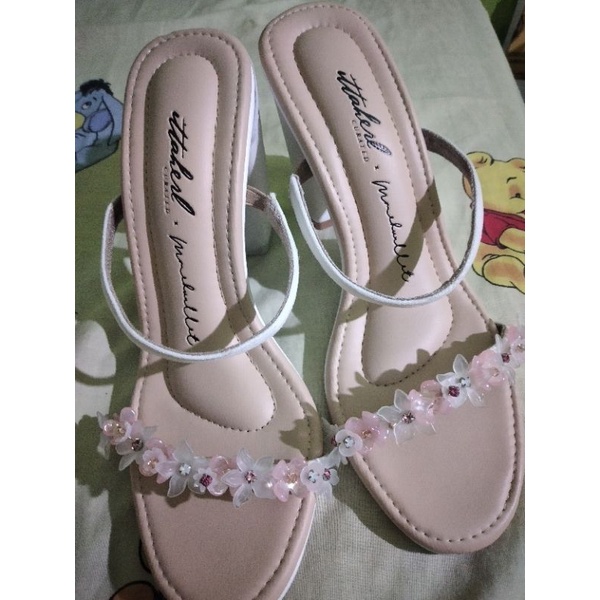 BNIB Mmehuillet mystery box Ittaherl blockheels Pink 90 mm size 39