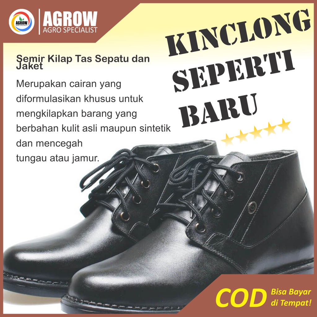 Semir Tas Sepatu Pembersih Jaket Kulit Asli Anti Jamur Protect Leather Tas 100 ML Original