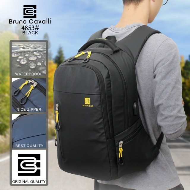 Tas ransel Waterproof Bruno Cavalli Original 4853