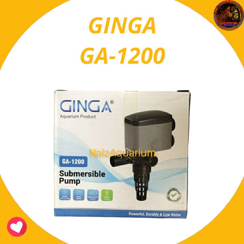 POWER HEAD AQUARIUM GINGA GA 1200 7 WATT / POMPA CELUP