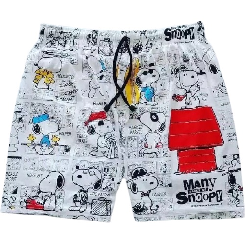 BEST SELLER 1 - BOXER PRIA WANITA| CELANA DALAM PENDEK KOLOR BOXSER PANTAI BAHAN KATUN BOKSER DISTRO SURFING PREMIUM PANTAI SANTAI RENANG COWOK PRIA WANITA CEWEK LAKI LAKI COWO PEREMPUAN REMAJA DEWASA-Snoopy