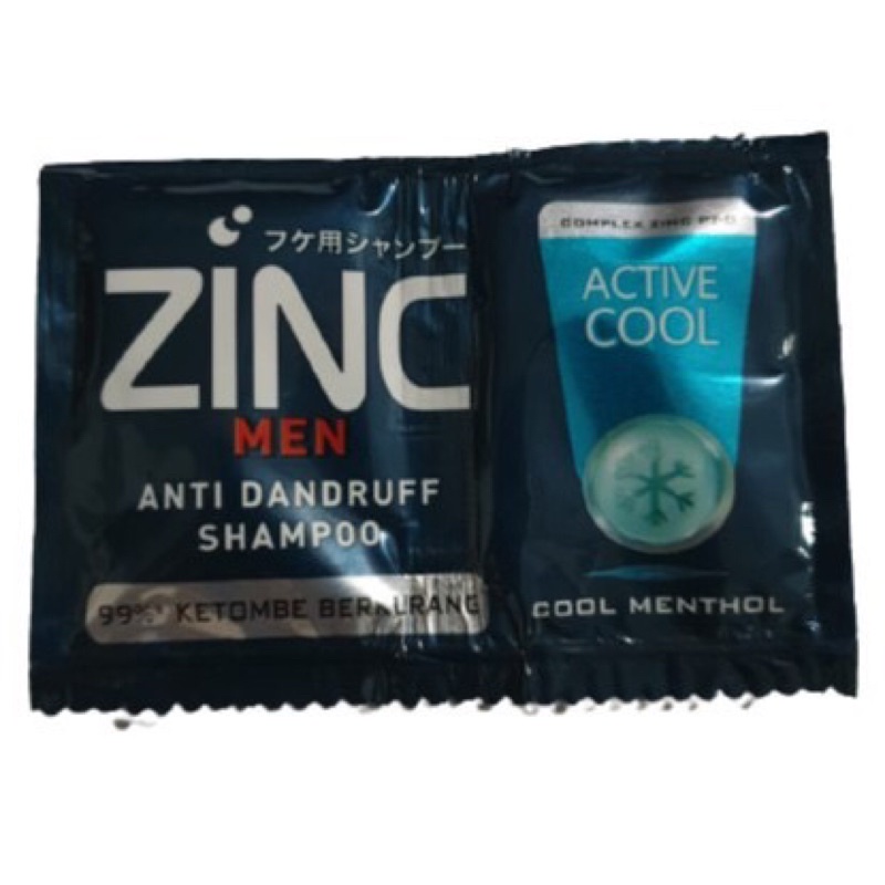 IA Zinc Shampoo Sampo 10 ml Active Fresh Cool Hairfall Clean Soft Care TERMURAH