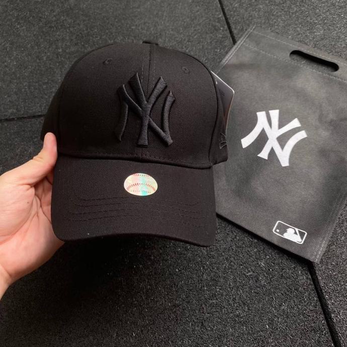 100% ORIGINAL TOPI NEW YORK MLB YANKEES baseball CAP HAT ORIGINAL - Hitam
