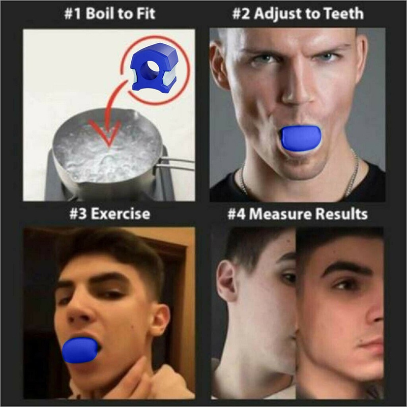 {LUCKID}Jawline Exerciser Jawlineme Exercise Fitness Ball Neck Face Toning Jawzrsize Jaw