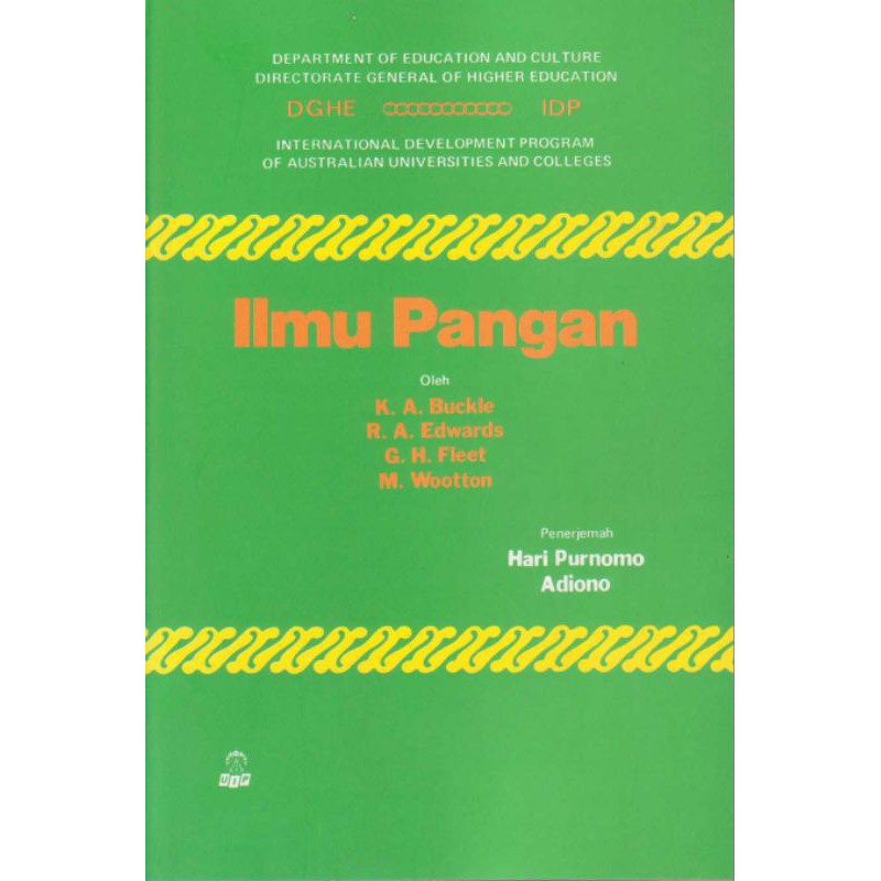 

Ilmu Pangan K. A. Bukckle/Hari Purnomo