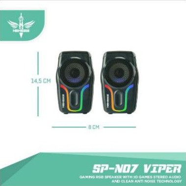 NYK Nemesis Speaker Sounbard Gaming RGB NYK SP-N07 VIPER - Speaker