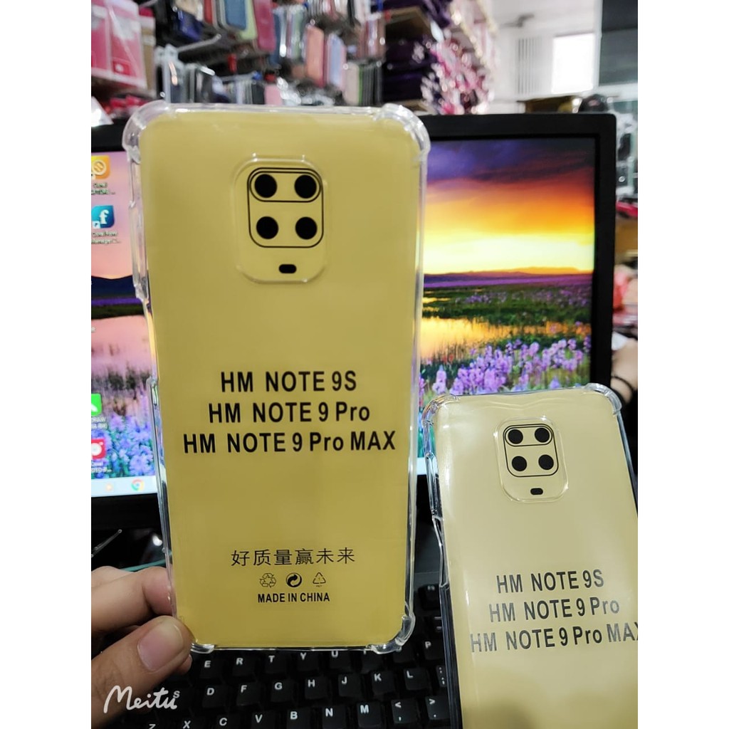 Anti Crack Redmi Note 9 Pro 6.67 inch Soft Case Jelly Tahan Benturan